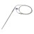 FTARP08 PT100 type A grade 4*150mm 321 stainless steel flexible probe 1m metal screening cable sheathed RTD temperature sensor