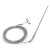 FTARP08 PT100 type A grade 5*300mm 321 stainless steel flexible probe 4m metal screening cable sheathed RTD temperature sensor