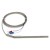 FTARP08 PT100 type A grade 6*100mm 321 stainless steel flexible probe 2m metal screening cable RTD temperature sensor