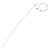 FTARP08 PT100 type B grade 3*600mm 321 stainless steel flexible probe 1m metal screening cable sheathed RTD temperature sensor