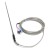 FTARP08 PT100 type B grade 4*300mm 321 stainless steel flexible probe 3m metal screening cable sheathed RTD temperature sensor