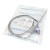 FTARP08 PT1000 type A grade 3*100mm 316L stainless steel flexible probe 1m metal screening cable RTD temperature sensor