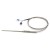 FTARP08 PT1000 type A grade 3*100mm 316L stainless steel flexible probe 1m metal screening cable RTD temperature sensor