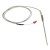FTARP08 T type 3*100mm 321 stainless steel flexible probe 1m metal screening cable thermocouple temperature sensor