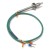 FTARP09-K M8*1.25 screw thread 25mm probe 0.5m Silica gel cable K thermocouple temperature sensor