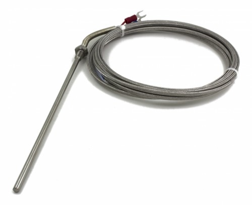 FTARP09-K M6*1 screw thread 150mm probe 3m metal cable K thermocouple temperature sensor