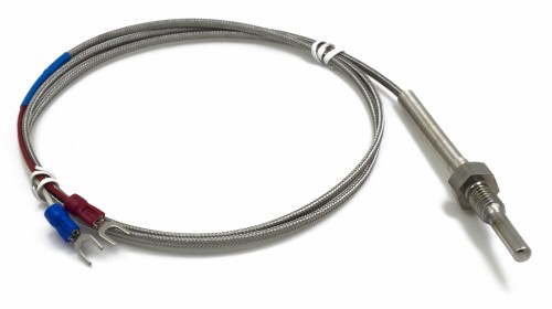 FTARP09-K M8*1.25 screw thread 30mm probe 1m metal cable K thermocouple temperature sensor