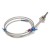 FTARP09 PT100 type 316L M14*1.5mm screw thread 5*50mm probe 1m metal screening cable RTD temperature sensor