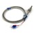 FTARP09 PT100 type PT M10*1.5mm thread 5*30mm probe 1m high density metal screening cable RTD temperature sensor