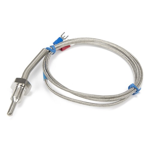FTARP09 PT100 type M10*1 screw thread 5*30mm probe 1m high density metal screening cable RTD temperature sensor