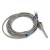 FTARP09 PT100 type M12*1.5 thread 5*50mm probe 3m high density metal screening 2 wires cable RTD temperature sensor