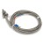 FTARP09 PT100 type M14*1.5mm thread 5*30mm probe 3m high density metal screening cable RTD temperature sensor