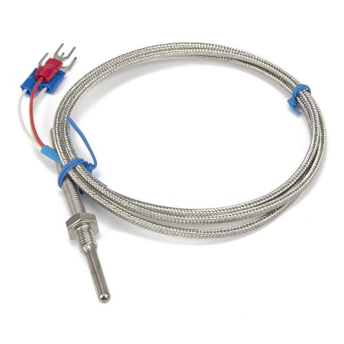 FTARP09-PT100 M6*1 thread 4*30mm probe 1m metal cable PT100 temperature sensor