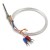 FTARP09 PT100 type PT M6*1mm thread 4*50mm probe 1m FEP silver plated copper cable RTD temperature sensor