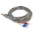 FTARP09 PT100 type PT M8*1.25mm thread 5*30mm probe 3m high density metal screening cable RTD temperature sensor