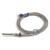 FTARP09 PT100 type M8*1.25 screw thread 5*50mm probe 2m high density metal screening cable RTD temperature sensor