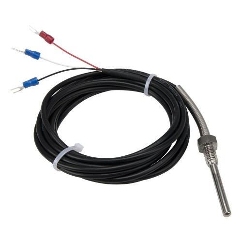 FTARP09 PT1000 type M8*1.25 screw thread 5*50mm 201 stainless steel probe 3m PVC cable RTD temperature sensor