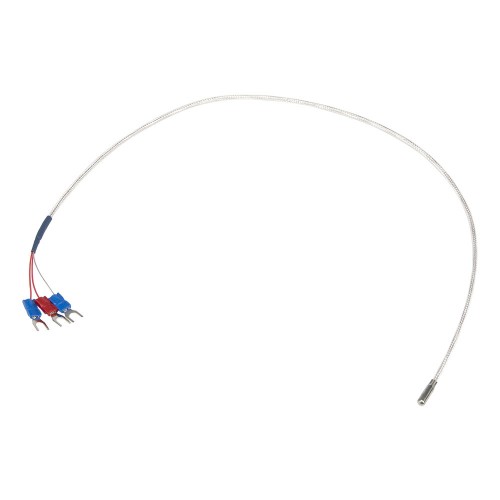 FTARP10 PT100 A grade 4*15mm roller groove probe 0.5m FEP cable waterproof oilproof anticorrosive type RTD temperature sensor