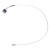 FTARP10 PT100 A grade 4*15mm roller groove probe 0.5m FEP cable waterproof oilproof anticorrosive type RTD temperature sensor
