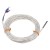 FTARP10 PT100 A grade 4*30mm roller groove probe 5m FEP cable waterproof oilproof anticorrosive type RTD temperature sensor