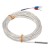 FTARP10 PT100 A grade 4*30mm roller groove probe 5m FEP cable waterproof oilproof anticorrosive type RTD temperature sensor