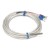 FTARP10 PT100 B grade 4*30mm roller groove probe 3m FEP cable waterproof oilproof anticorrosive type RTD temperature sensor