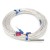 FTARP10 PT100 B grade 4*30mm roller groove probe 4m FEP cable waterproof oilproof anticorrosive type RTD temperature sensor