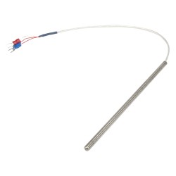 FTARP10 PT1000 A grade 6*180mm polish rod probe 0.2m PTFE cable waterproof oilproof anticorrosive type RTD