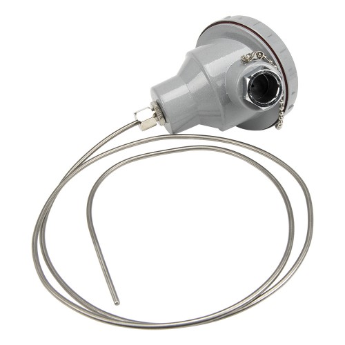 FTARP15 K type 3*1000mm 321 stainless steel flexible probe sheathed thermocouple temperature sensor