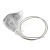 FTARP15 K type 3*1000mm 321 stainless steel flexible probe sheathed thermocouple temperature sensor