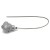 FTARP15 K type 4*500mm 321 stainless steel flexible probe sheathed thermocouple temperature sensor