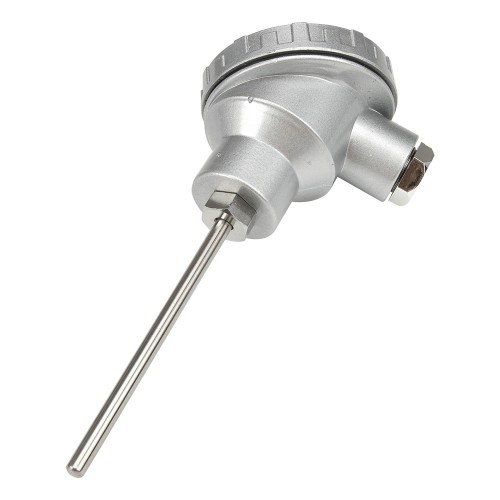 FTARP15 PT100 type A grade 6*100mm 304 stainless steel straight rigid probe RTD temperature sensor