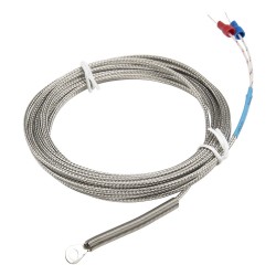 FTARR01 E type 4mm inner diameter ring 4m metal screening cable thermocouple temperature sensor