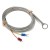 FTARR01 J type 12mm inner diameter ring 3m metal screening cable thermocouple temperature sensor