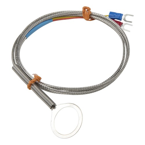 FTARR01 J type 18mm inner diameter ring 1m metal screening cable thermocouple temperature sensor