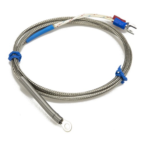 FTARR01 J type 4mm inner diameter ring 1m metal screening cable thermocouple temperature sensor