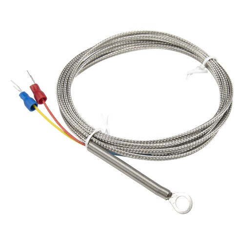 FTARR01 J type 6mm inner diameter ring 2m metal screening cable thermocouple temperature sensor