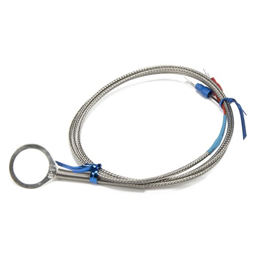 FTARR01 K type 18mm inner diameter ring 1m metal screening cable thermocouple temperature sensor