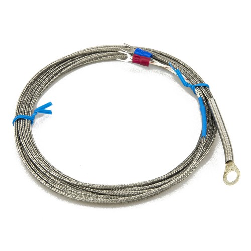 FTARR01 K type 6mm inner diameter ring 3m metal screening cable thermocouple temperature sensor