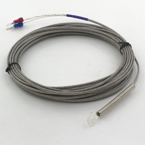 FTARR01 K type 6mm inner diameter ring 7m metal screening cable thermocouple temperature sensor