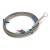 FTARR01 K type 8mm inner diameter ring 2m metal screening cable thermocouple temperature sensor