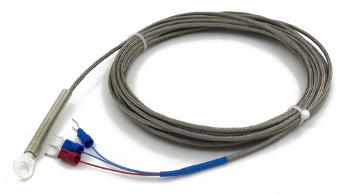 FTARR01 PT100 type 6mm inner diameter ring 5m metal screening cable RTD temperature sensor