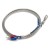 FTARR02 E type 4mm inner diameter cold pressing nose 1m metal screening cable thermocouple temperature sensor
