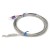 FTARR02 E type 6mm inner diameter cold pressing nose 2m metal screening cable thermocouple temperature sensor