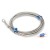 FTARR02 E type 6mm inner diameter cold pressing nose 3m metal screening cable thermocouple temperature sensor