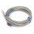 FTARR02 E type 6mm inner diameter cold pressing nose 5m metal screening cable thermocouple temperature sensor