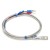 FTARR02 K type 4mm inner diameter cold pressing nose 1m metal screening cable thermocouple temperature sensor