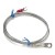 FTARR02 K type 5mm inner diameter cold pressing nose 1m metal screening cable thermocouple temperature sensor