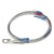 FTARR02 K type 6mm inner diameter cold pressing nose 1m metal screening cable thermocouple temperature sensor