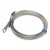 FTARR02 K type 6mm inner diameter cold pressing nose 3m metal screening cable thermocouple temperature sensor